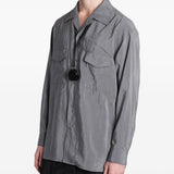 Camicia con tasche in grigio Lemaire - uomo 