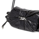 Borsa a spalla Scrunch-D in nero  Diesel - donna 