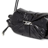 Borsa a spalla Scrunch-D in nero  Diesel - donna 