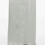 Pantaloni dritti con finitura satinata in grigio chiaro Forte Forte - donna 