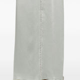 Pantaloni dritti con finitura satinata in grigio chiaro Forte Forte - donna 