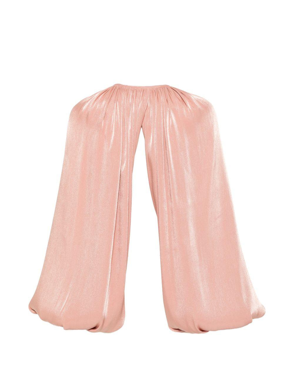 Bolero drappeggiato in rosa Costarellos - donna 