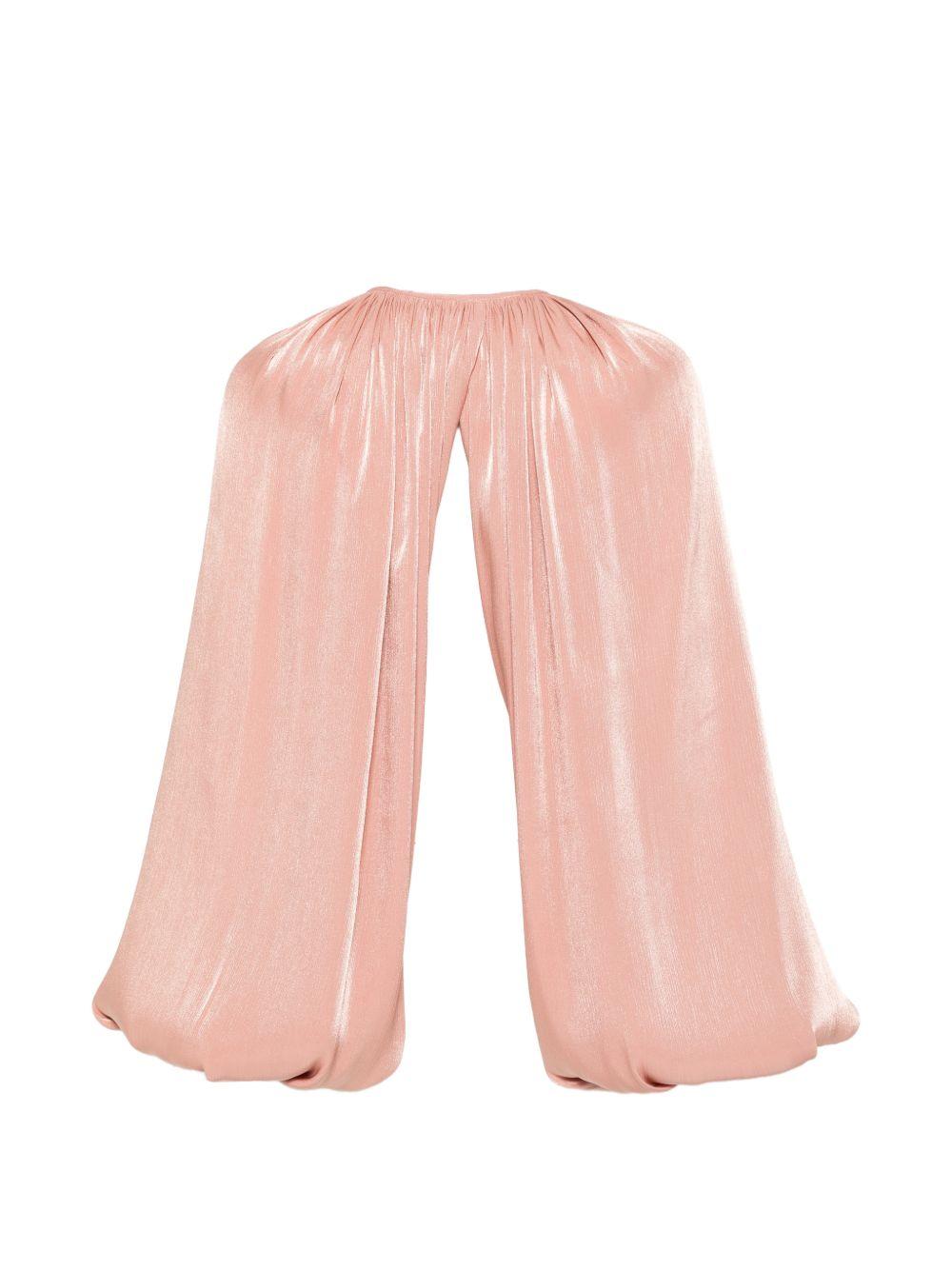Bolero drappeggiato in rosa Costarellos - donna 
