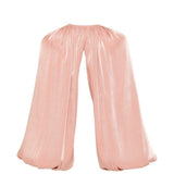 Bolero drappeggiato in rosa Costarellos - donna 