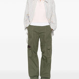 Pantaloni cargo cobalt in verde oliva Carrer - unisex 