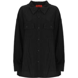 Camicia con taschino in nero The latest - donna 