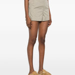 Pantaloncini con cuciture in verde A.P.C. - donna 