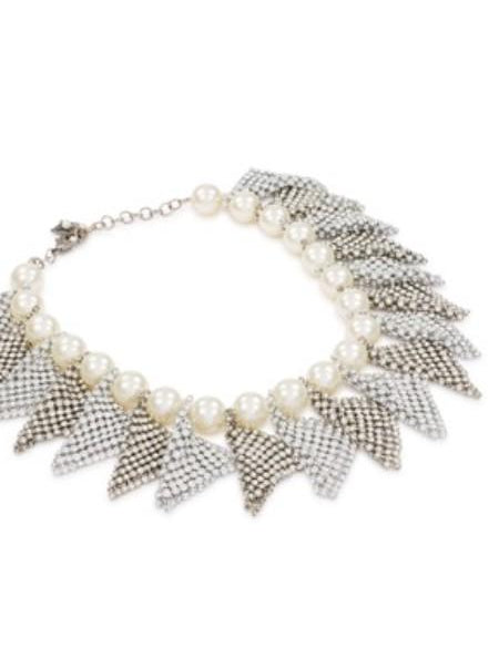 Collana frizz con perline in argento Rosantica - donna 
