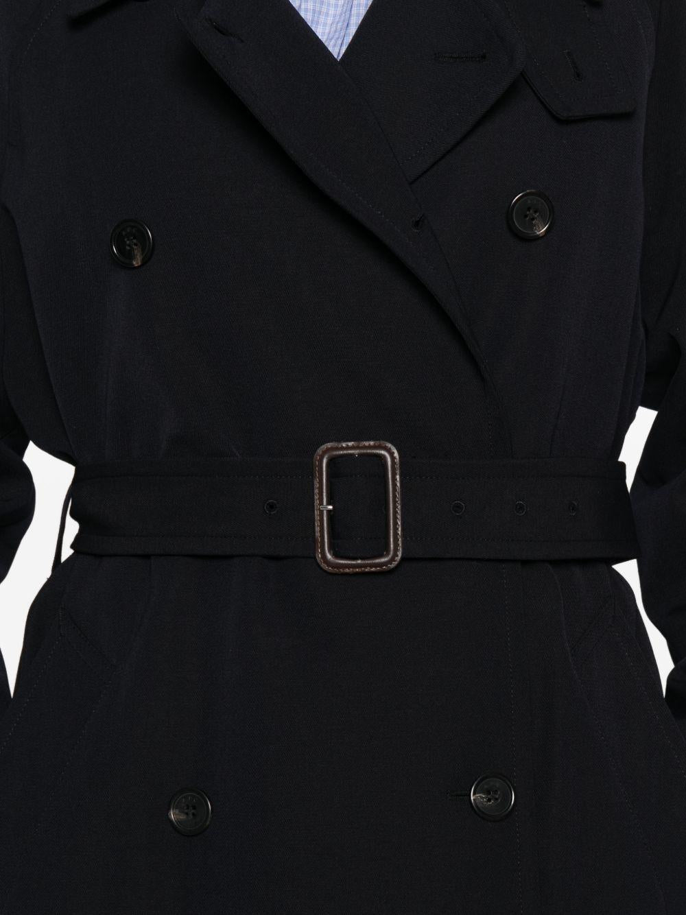 Cappotto trench doppiopetto in blu A.P.C. - donna 