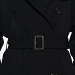 Cappotto trench doppiopetto in blu A.P.C. - donna 