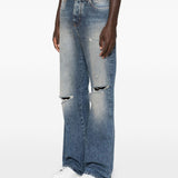 Jeans bootcut in blu Amiri - uomo 