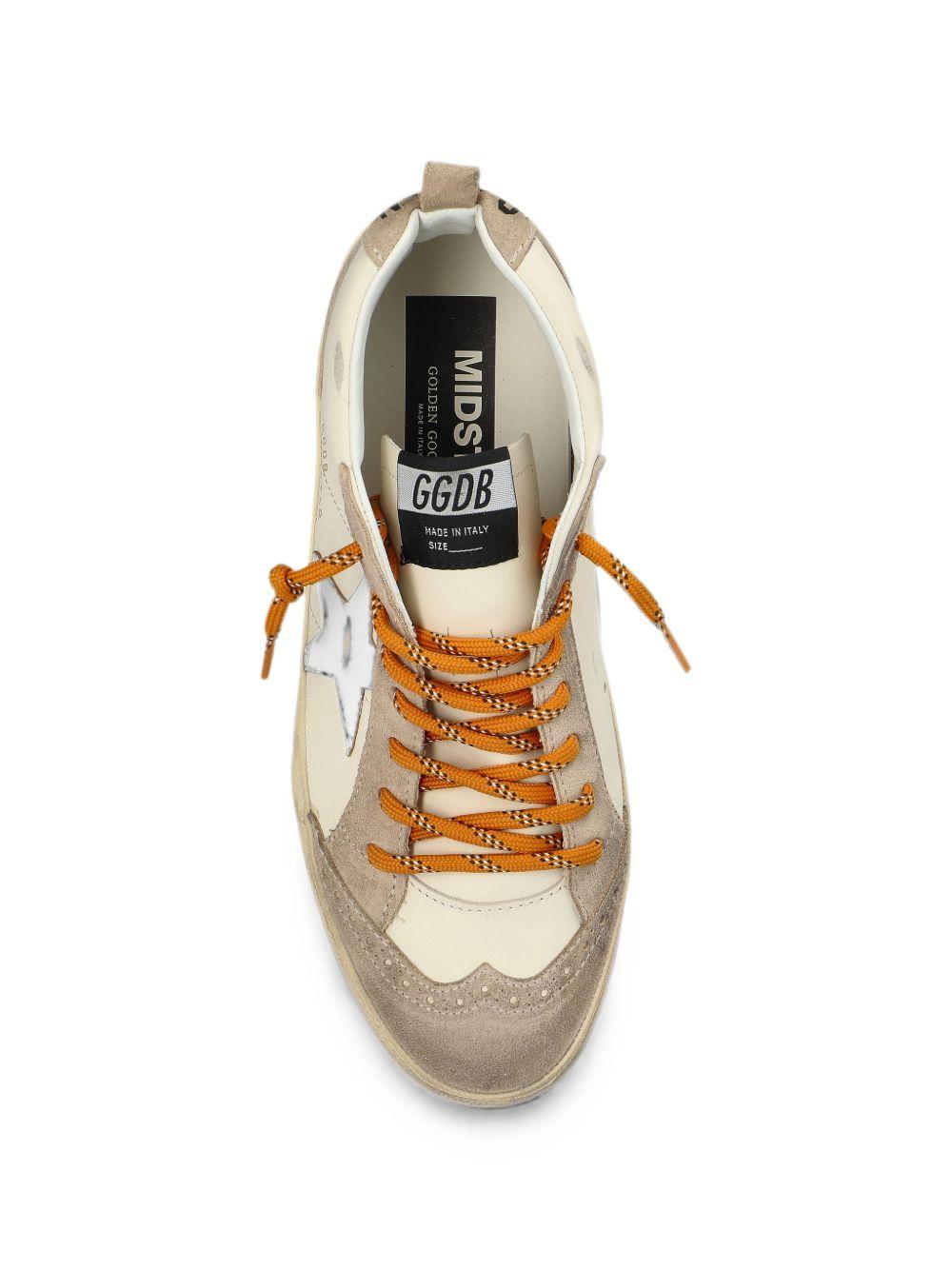 sneakers mid star in suede multicolore golden goose - donna 