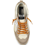 sneakers mid star in suede multicolore golden goose - donna 