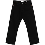 Jeans a bottoni in nero Our legacy - uomo 