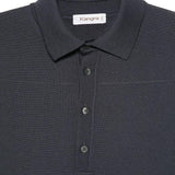 Maglione con colletto stile polo in grigio Kangra - uomo 