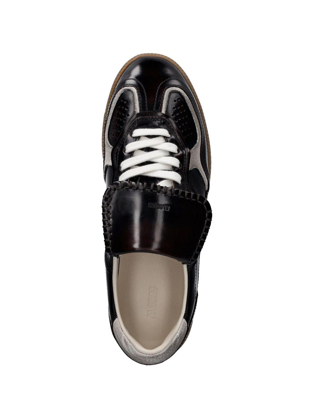 Sneakers Tb.490 Rife in camoscio in marrone 