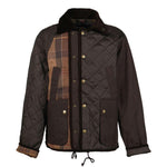 Giacca trapuntata in marrone Feng chen wang x barbour - uomo 