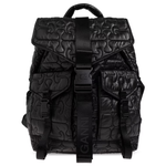 Zaino Trapuntato re-tech in nero Ganni - donna 