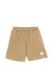 Men's Ranra brown logo-print shorts