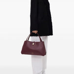 Cappotto con cappuccio isak in nero Loulou de saison - donna 