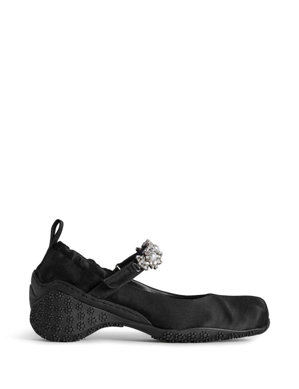 Ballerine BALLET runner in nero Simone rocha - donna 