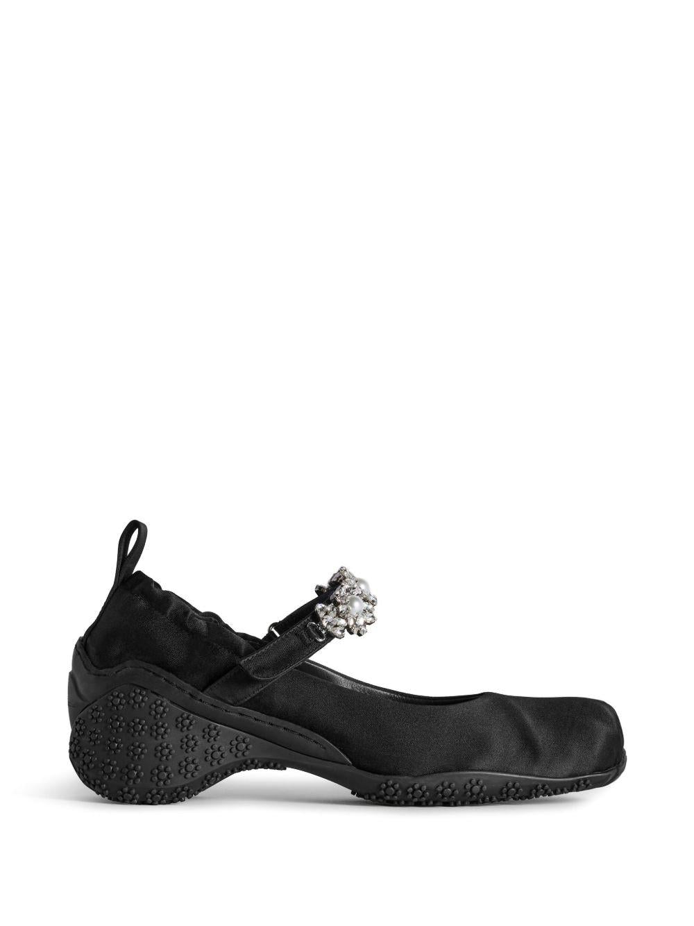 Ballerine BALLET runner in nero Simone rocha - donna 
