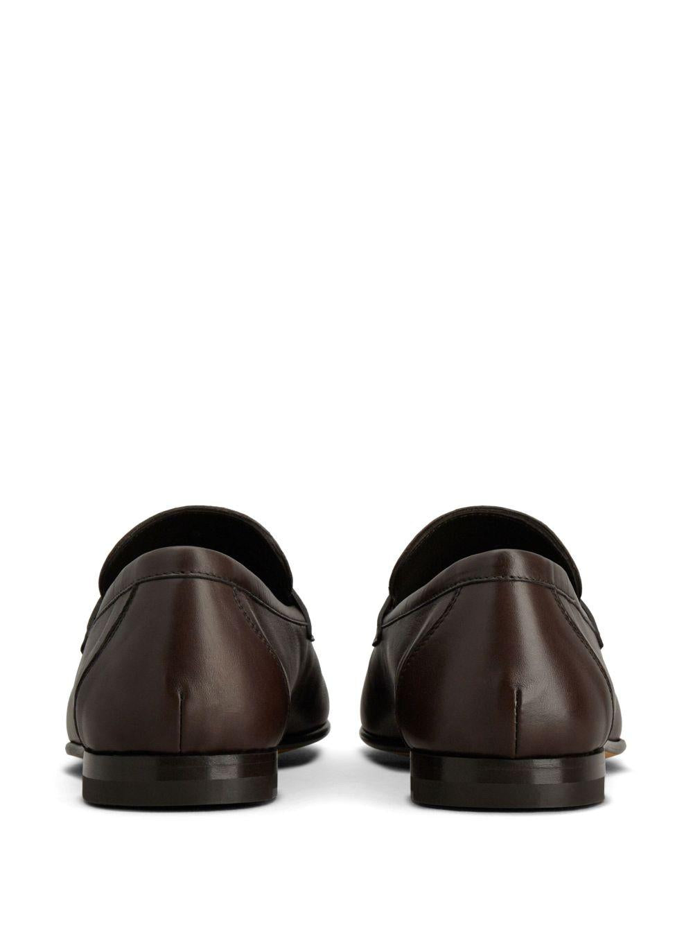Mocassini in pelle in marrone Tod's - uomo 