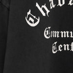 T-shirt Chavarria con stampa in nero Willy chavarria - uomo 