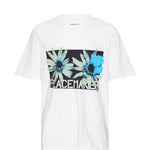 T-shirt Peacemaker con stampa a fiori in bianco Oamc peacemaker - uomo 