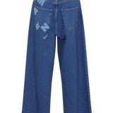 Jeans con applicazione logo in blu Marni - uomo 