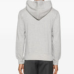 Felpa con applicazione in grigio Comme des garcons play - uomo 