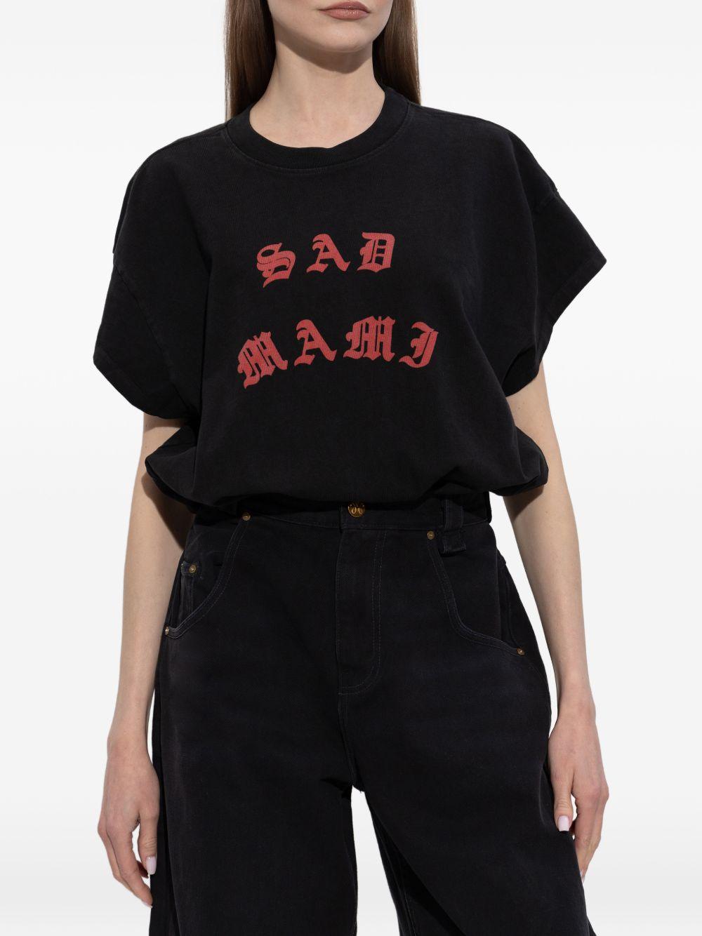Body Sad Mami  in nero Willy chavarria - uomo 