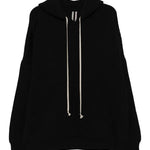 Felpa in lana con cappuccio hun Rick owens - uomo 