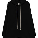 Felpa in lana con cappuccio hun Rick owens - uomo 