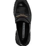 Mocassini Carter con logo in nero Alexander Wang - donna 