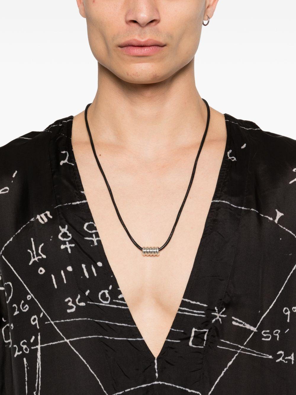 Top con stampa grafica in nero Rick owens - uomo 