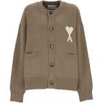 Cardigan ami de coeur in beige Ami paris - unisex 