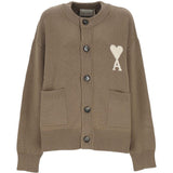 Cardigan ami de coeur in beige Ami paris - unisex 