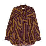 Camicia in cotone croom multicolore Dries van noten - uomo 