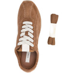 Sneakers Flex in pelle scamosciata in marrone Toteme - donna 