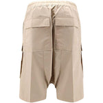 Cargo corti in beige Rick owens - uomo 
