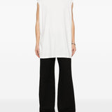 T-shirt Tarp in bianco Rick owens drkshdw - uomo 
