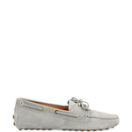 Mocassini in suede in grigio Tod's - donna 