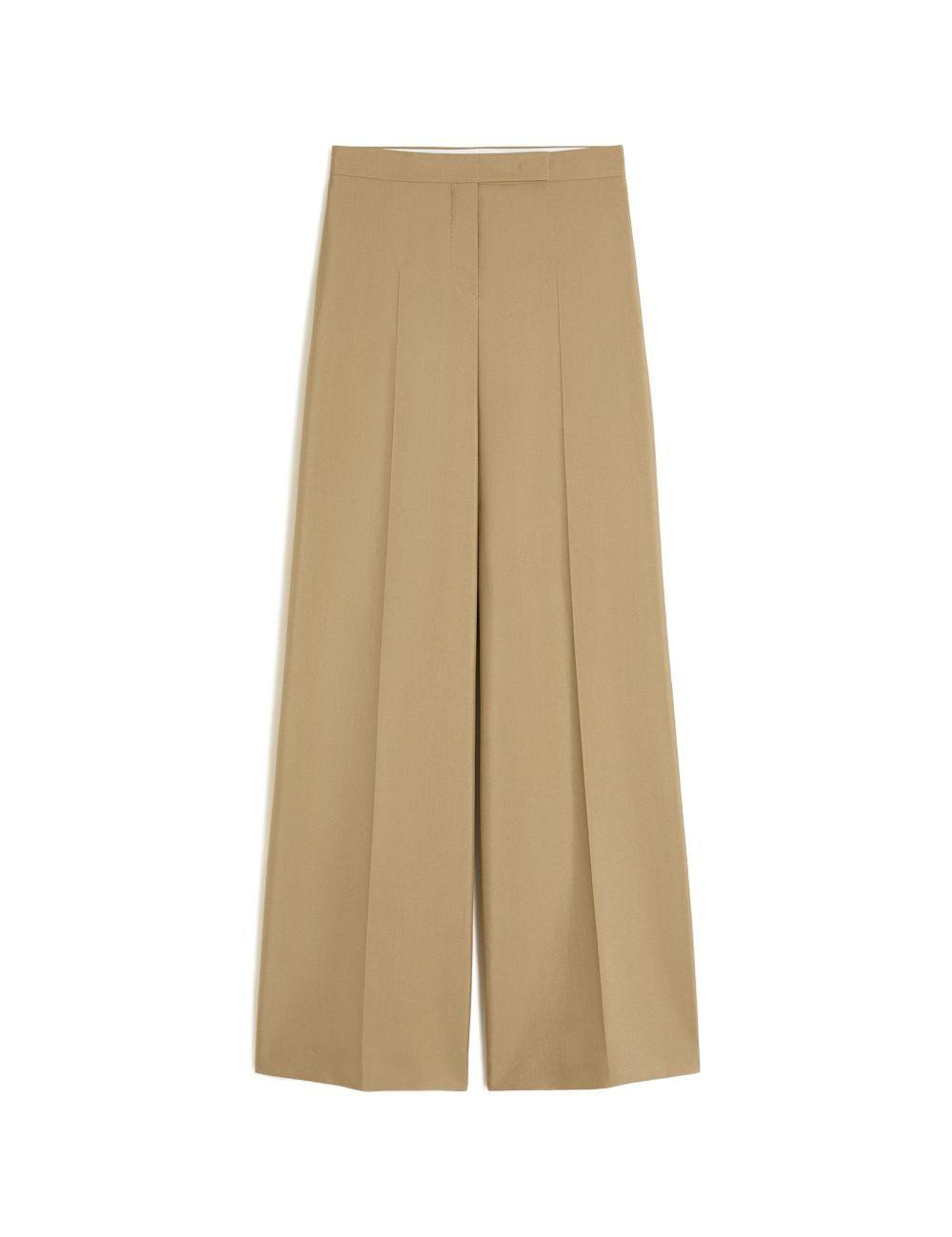 Pantaloni a gamba larga in marrone Maxmara - donna 