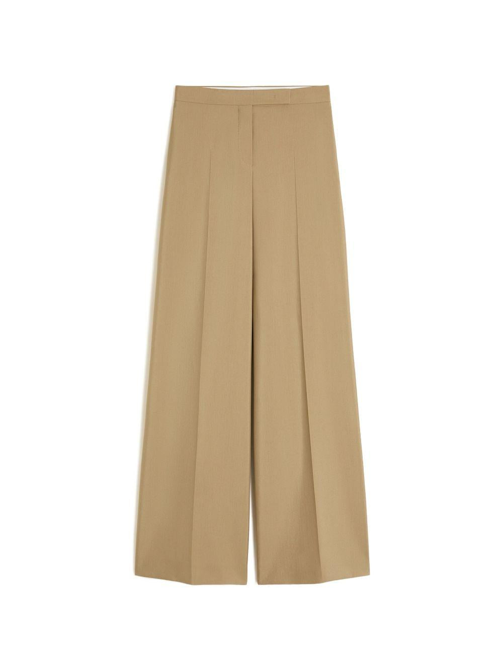 Pantaloni a gamba larga in marrone Maxmara - donna 