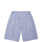 Shorts a righe toluca in celeste Willy chavarria - uomo 