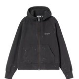 Felpa con cappuccio painter in nero carhartt wip - donna 