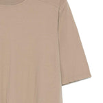 Top a maniche corte in beige Rick owens drkshdw - donna 