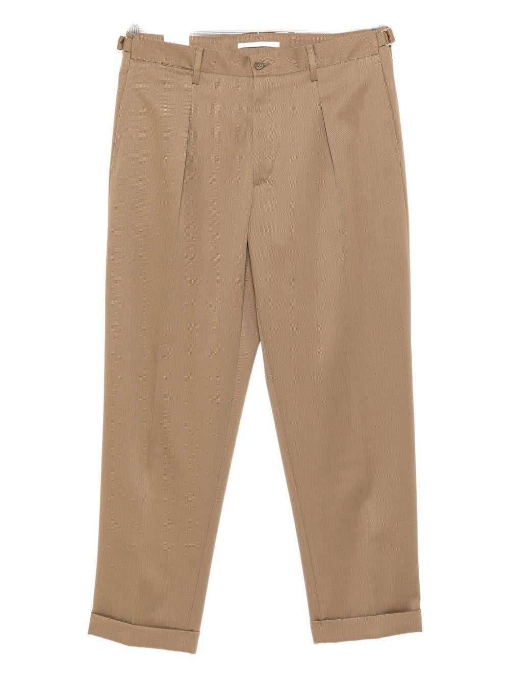 Pantaloni con pieghe in marrone Briglia 1949 - uomo 