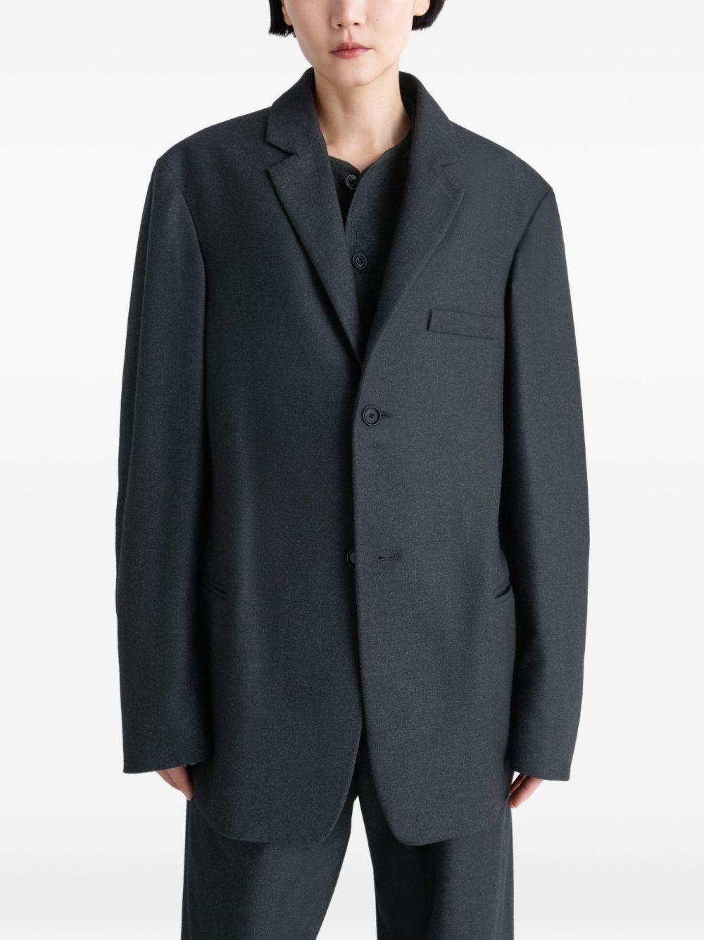 Blazer monopetto in grigio Lemaire - unisex 